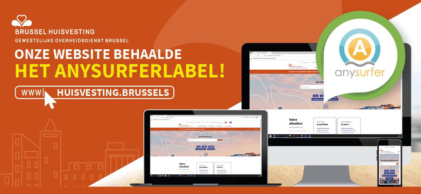 Onze website krijgt het AnySurferlabel!