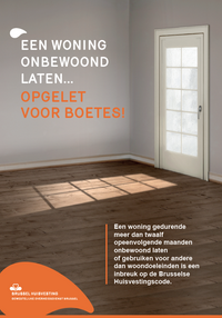 Miniature brochure Leegstaande woningen